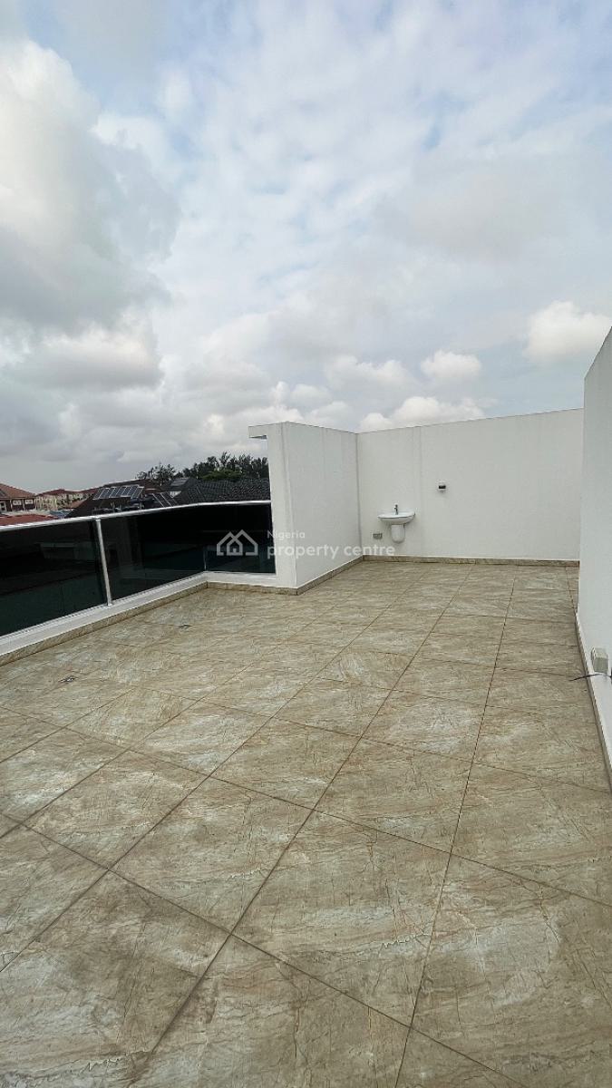 Fully Detached Luxurious Styled 4bdr  Duplex  with Massive Space + Bq, Chevron Accessible Estate, Agungi, Lekki, Lagos, Detached Duplex for Sale