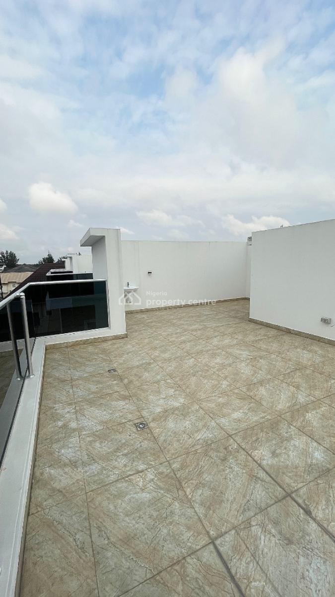 Fully Detached Luxurious Styled 4bdr  Duplex  with Massive Space + Bq, Chevron Accessible Estate, Agungi, Lekki, Lagos, Detached Duplex for Sale