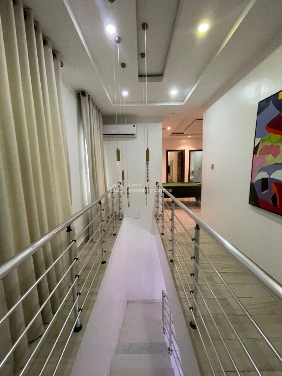 Luxury 5 Bedrooms Fully Furnished Detached Duplex with a Room Bq, Ikate, Lekki, Lagos, Detached Duplex for Rent