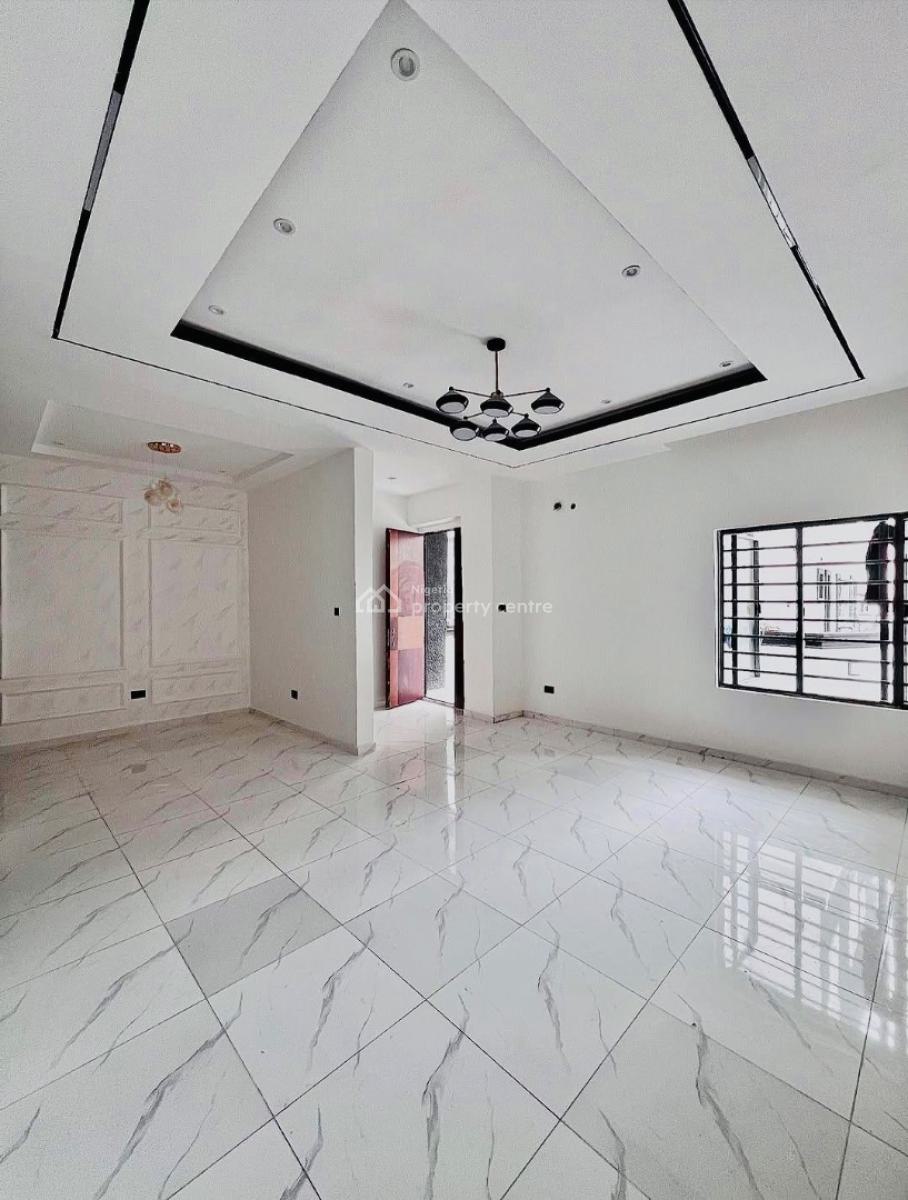 Brand New Contemporary 4  Bedroom Semi Detached Duplex with Bq, Great  Deal! Located a  a Serene Secured & Beautiful Estate in Chevron, Lekki, Lagos, Semi-detached Duplex for Sale