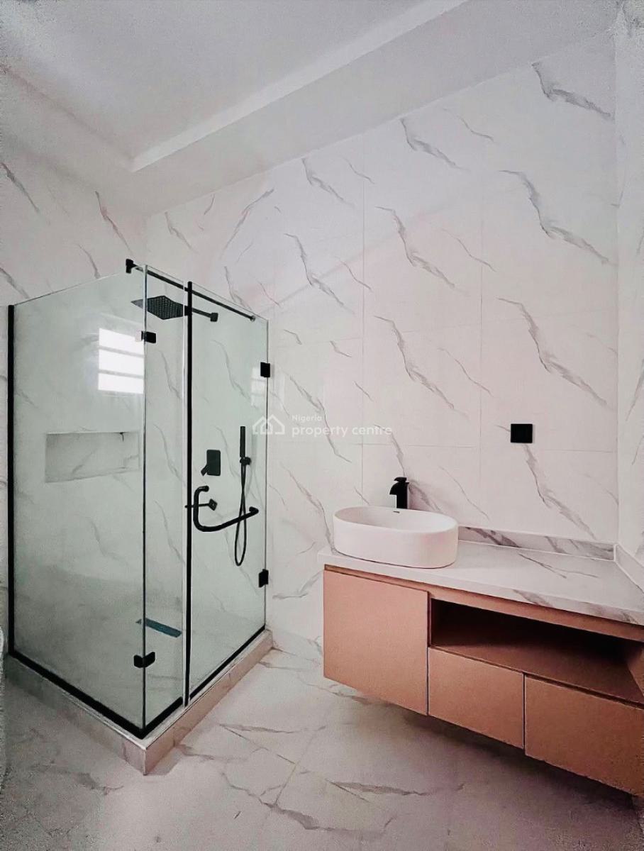 Brand New Contemporary 4  Bedroom Semi Detached Duplex with Bq, Great  Deal! Located a  a Serene Secured & Beautiful Estate in Chevron, Lekki, Lagos, Semi-detached Duplex for Sale