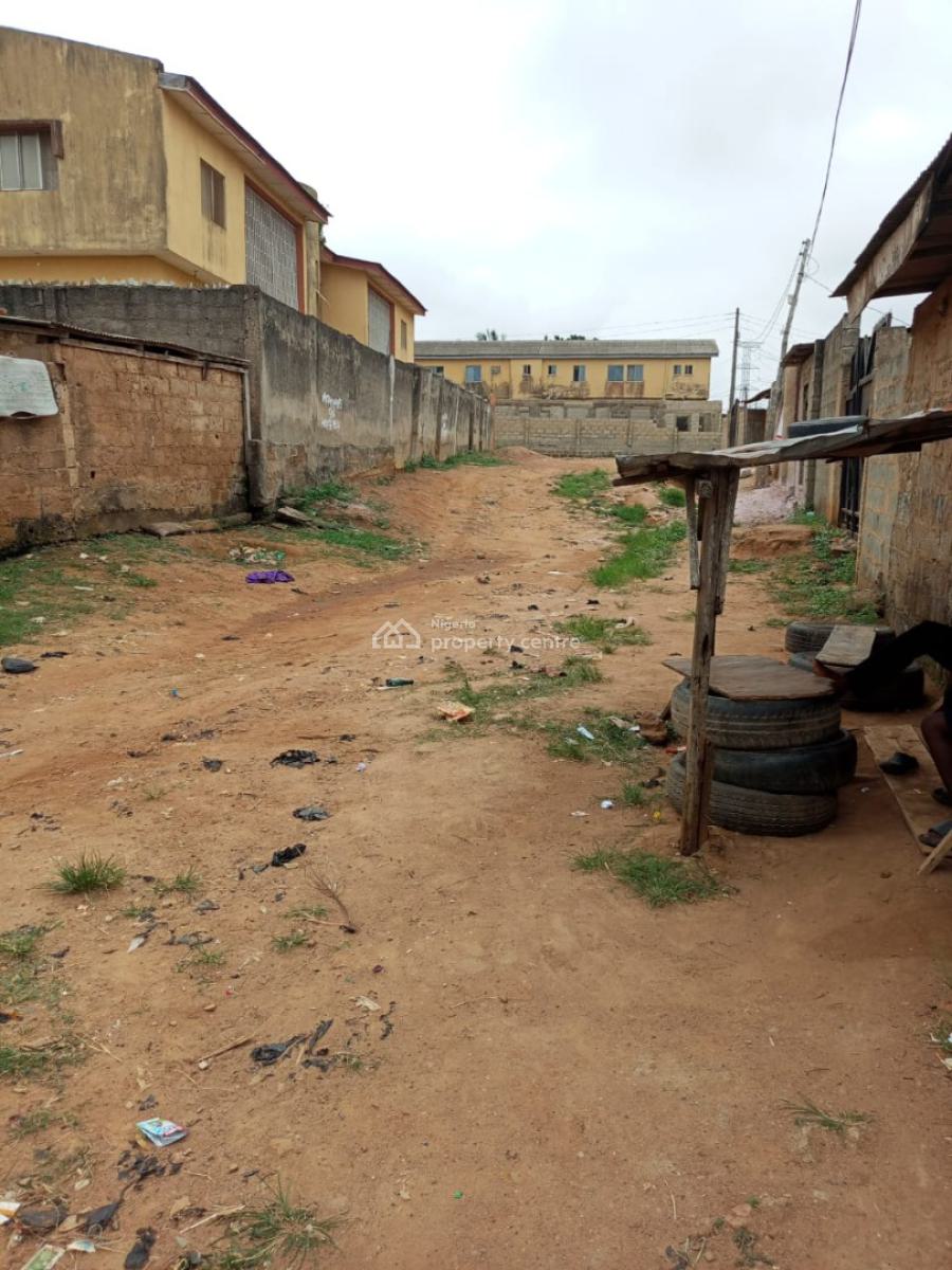 an Half Plot of Land in Majiyagbe, Ipaja Lagos, Majiyagbe Area, Ipaja Lagos, Ipaja, Lagos, Residential Land for Sale
