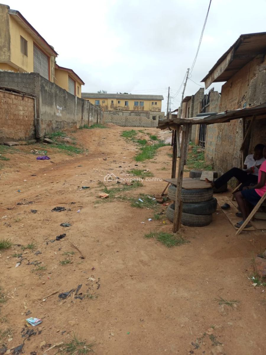 an Half Plot of Land in Majiyagbe, Ipaja Lagos, Majiyagbe Area, Ipaja Lagos, Ipaja, Lagos, Residential Land for Sale