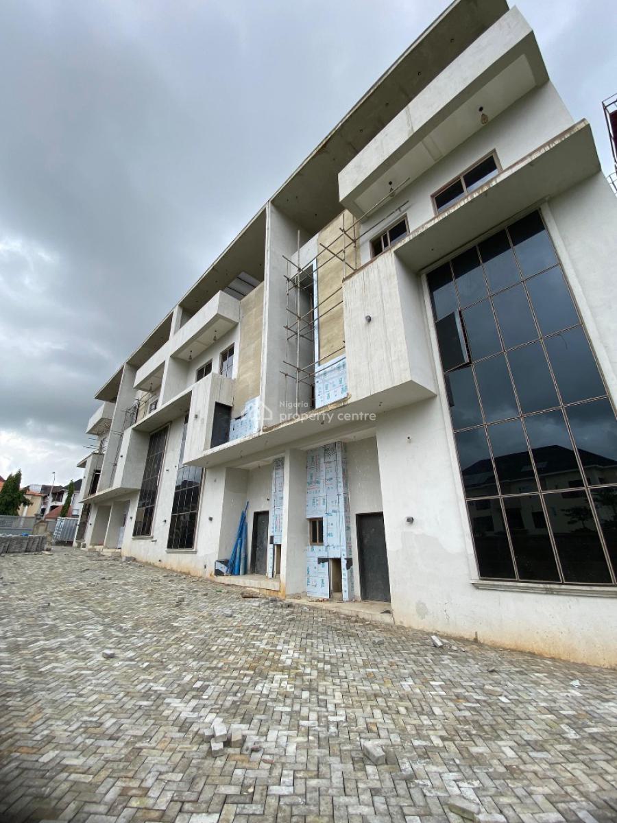 4 Units of Luxury 5-bedroom Duplexes with Bq, Wuye, Abuja, Terraced Duplex for Sale