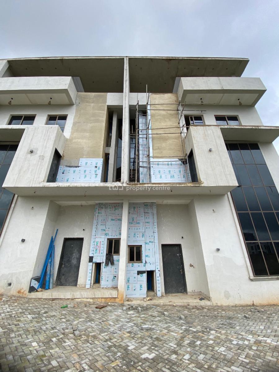 4 Units of Luxury 5-bedroom Duplexes with Bq, Wuye, Abuja, Terraced Duplex for Sale