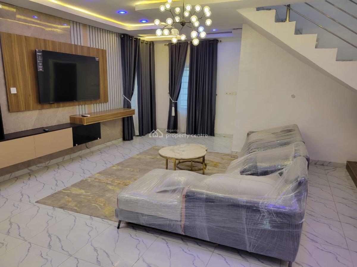 Cool Deal Fully Furnished Semi Detached Self Compound 5 Bedroom, Orchid Road Lekki, Lekki, Lagos, Semi-detached Duplex for Sale