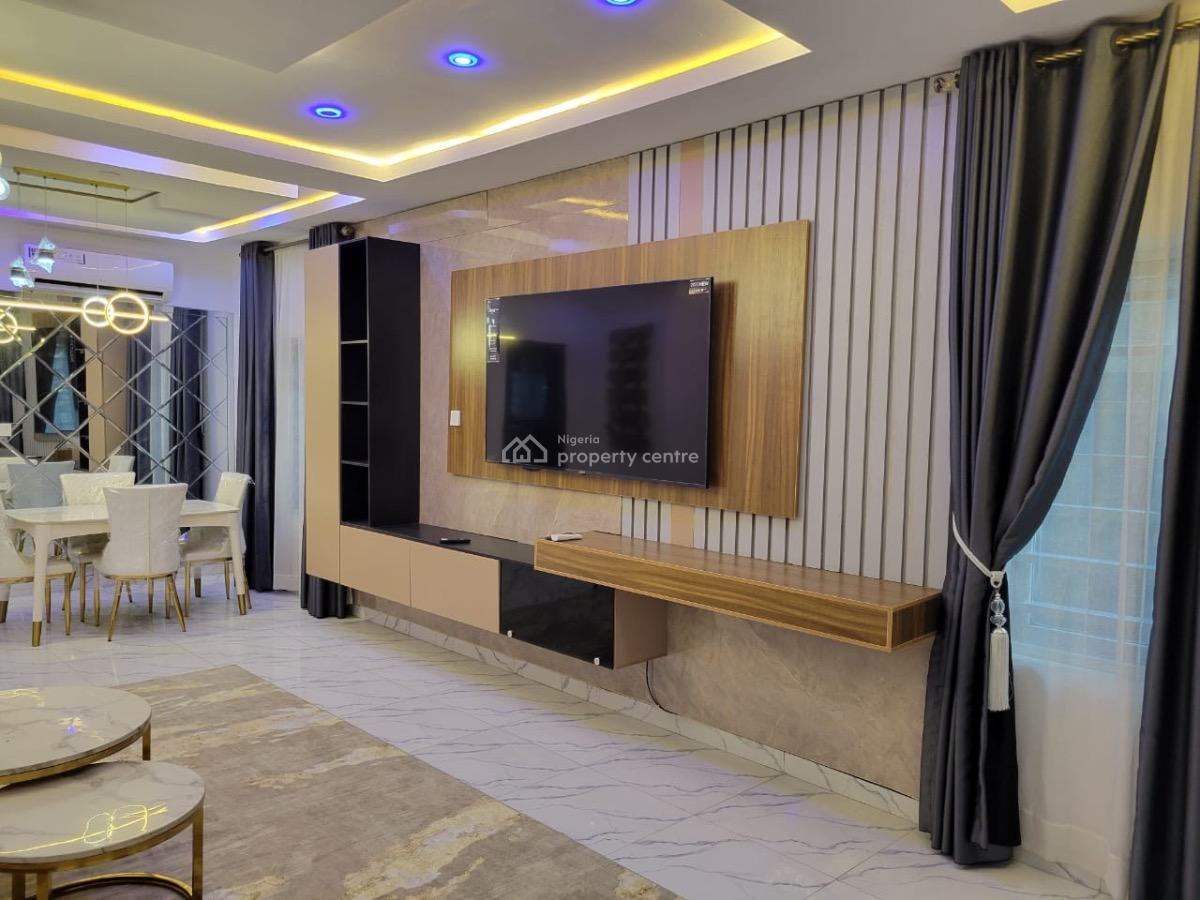Cool Deal Fully Furnished Semi Detached Self Compound 5 Bedroom, Orchid Road Lekki, Lekki, Lagos, Semi-detached Duplex for Sale