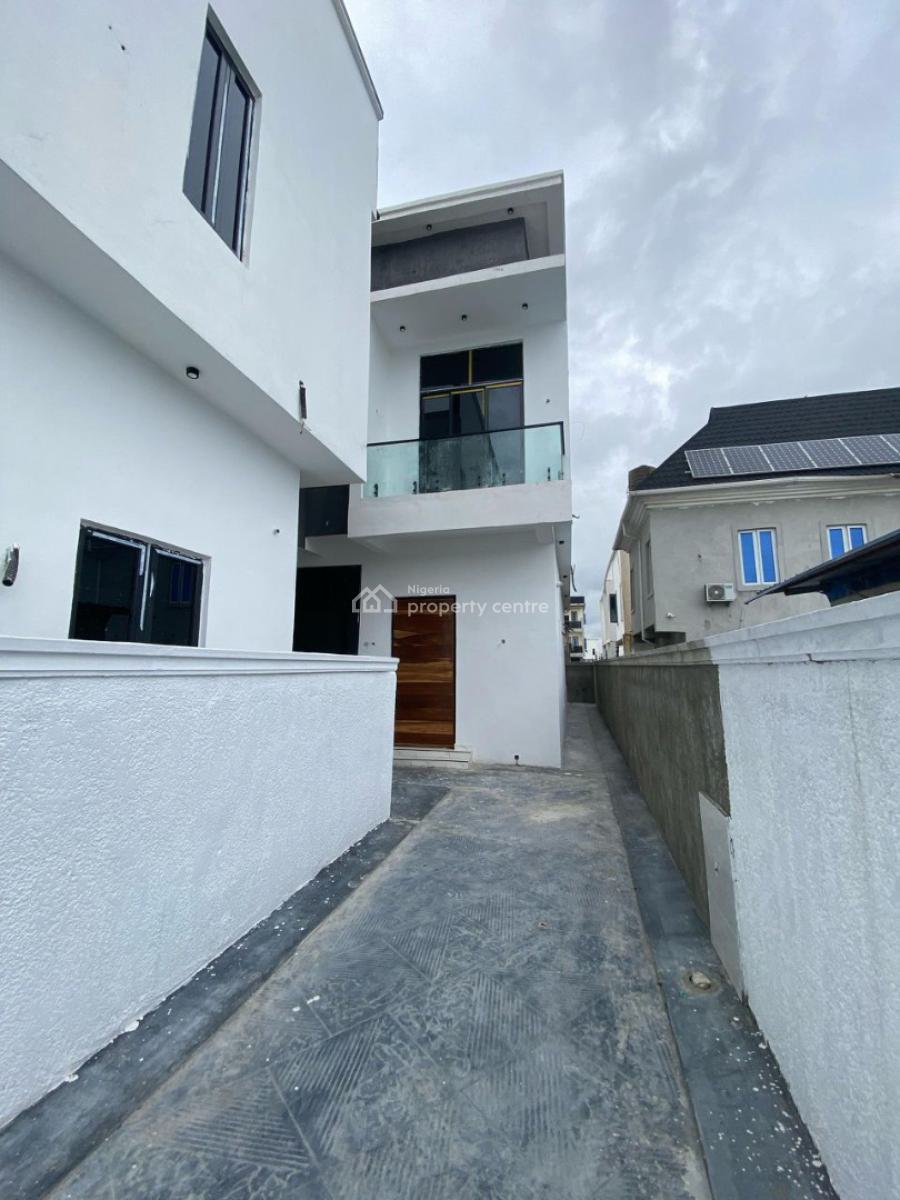 Tastefully Finished 4-bedroom Semi-detached Duplex with Bq in a Secure, Sangotedo, Ajah, Lagos, Semi-detached Duplex for Sale