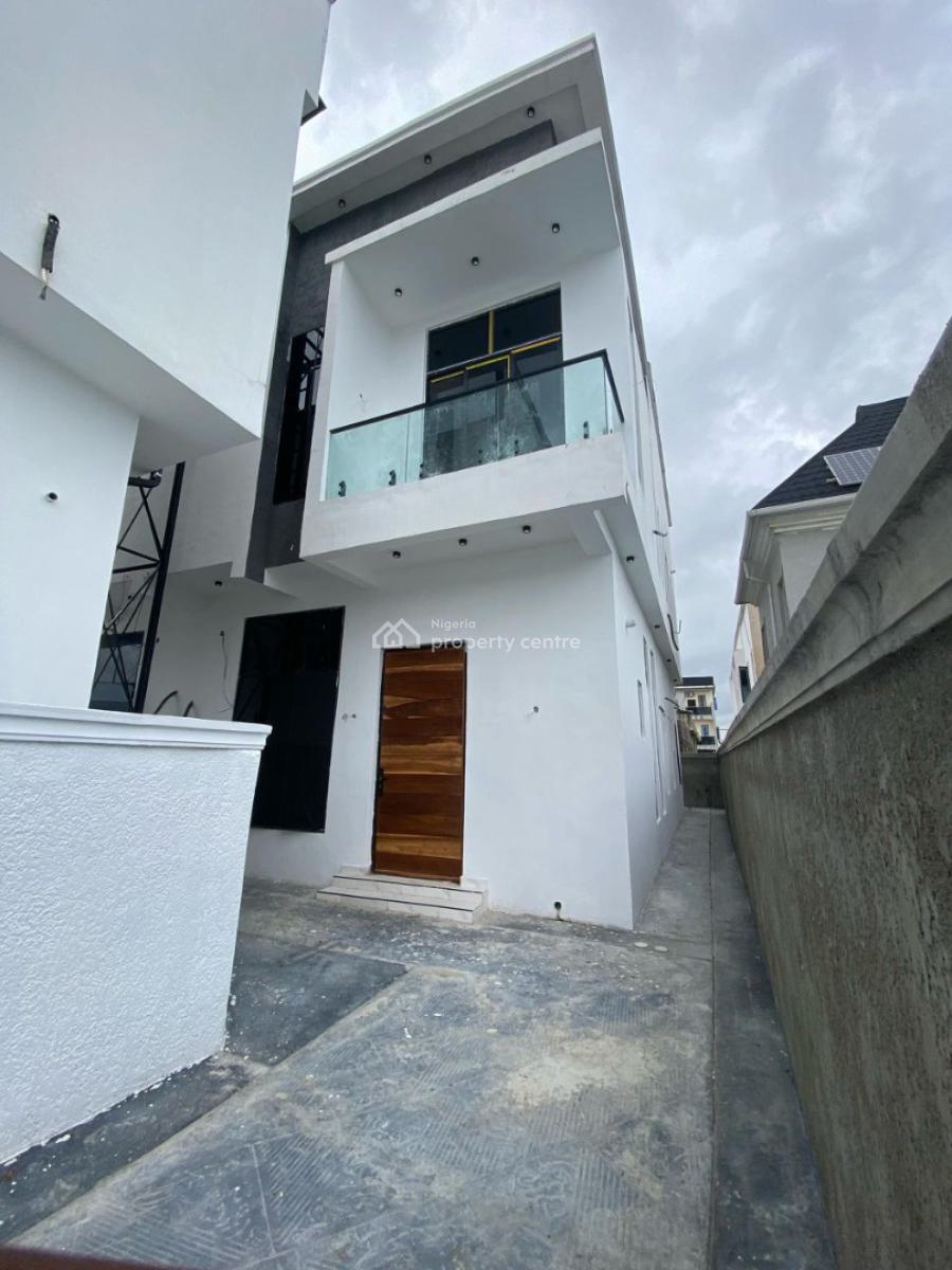 Tastefully Finished 4-bedroom Semi-detached Duplex with Bq in a Secure, Sangotedo, Ajah, Lagos, Semi-detached Duplex for Sale