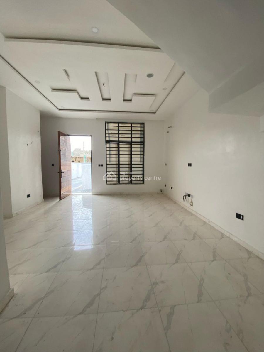 Tastefully Finished 4-bedroom Semi-detached Duplex with Bq in a Secure, Sangotedo, Ajah, Lagos, Semi-detached Duplex for Sale