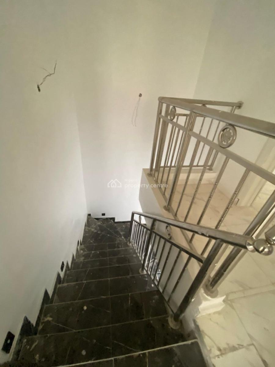 Tastefully Finished 4-bedroom Semi-detached Duplex with Bq in a Secure, Sangotedo, Ajah, Lagos, Semi-detached Duplex for Sale