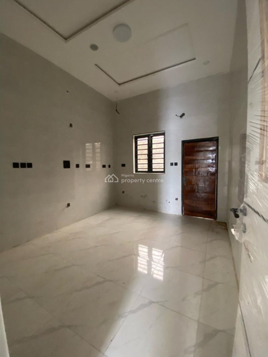 Tastefully Finished 4-bedroom Semi-detached Duplex with Bq in a Secure, Sangotedo, Ajah, Lagos, Semi-detached Duplex for Sale