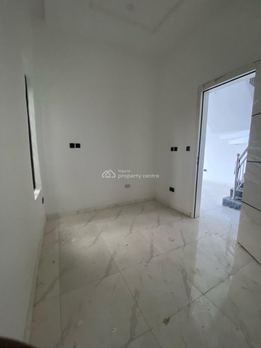 Tastefully Finished 4-bedroom Semi-detached Duplex with Bq in a Secure, Sangotedo, Ajah, Lagos, Semi-detached Duplex for Sale