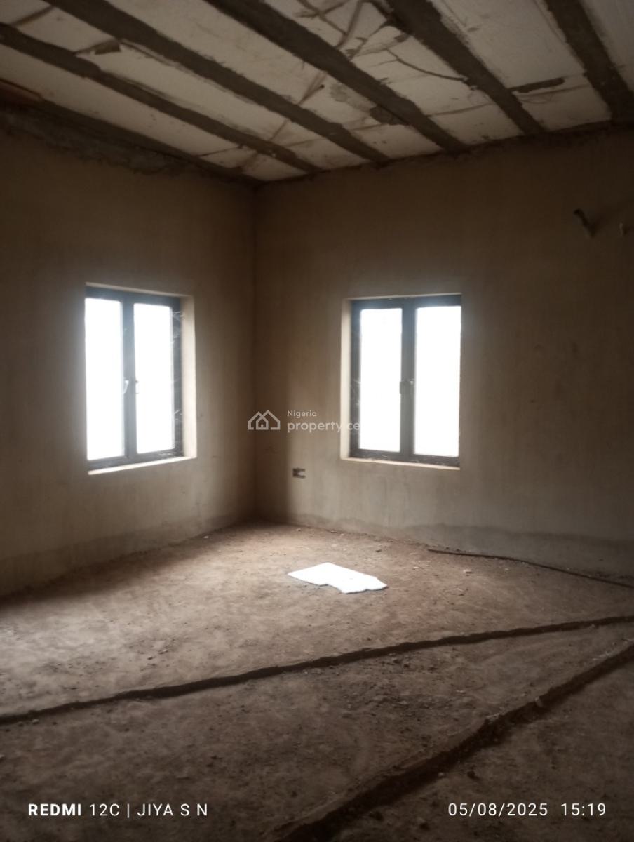 Shell of 3bedroom Flat with Bq on Ground Floor at Kado Abuja, By Custom Quarters/ Lake View Home Phase 1, Kado, Abuja, Block of Flats for Sale