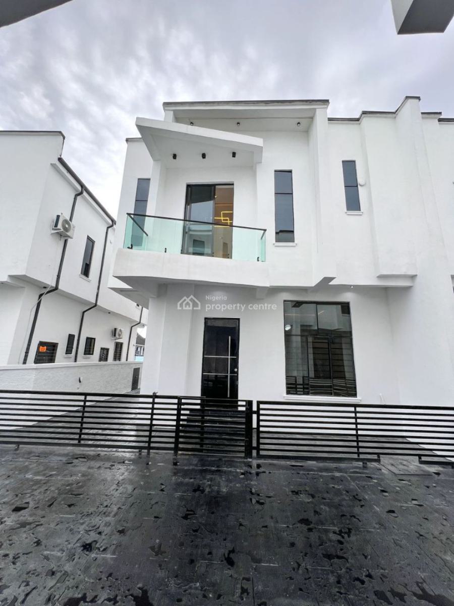 4-bedroom Semi-detached Duplex + Bq in a Secure Estate, Sangotedo, Ajah, Lagos, Semi-detached Duplex for Sale
