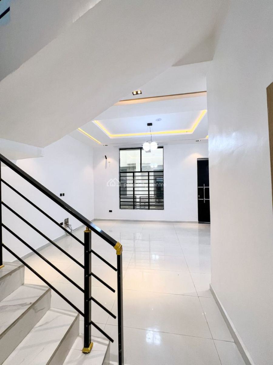 4-bedroom Semi-detached Duplex + Bq in a Secure Estate, Sangotedo, Ajah, Lagos, Semi-detached Duplex for Sale