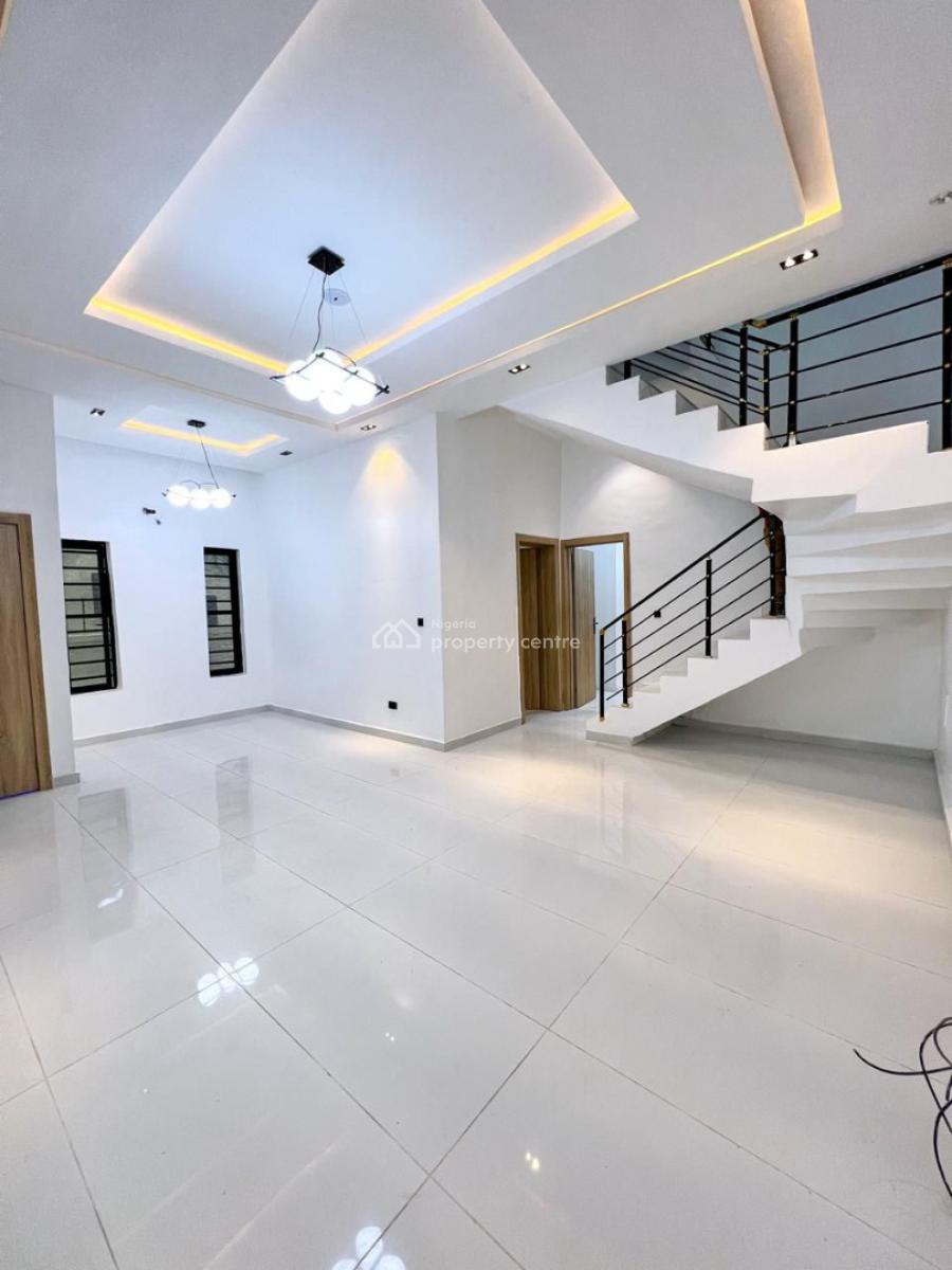 4-bedroom Semi-detached Duplex + Bq in a Secure Estate, Sangotedo, Ajah, Lagos, Semi-detached Duplex for Sale