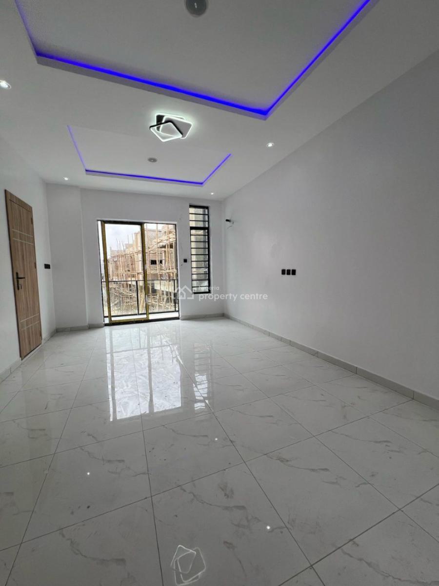 4 Bedroom Terrace Duplex with Bq in a Secure Estate, Chevron, Lekki, Lagos, Terraced Duplex for Sale
