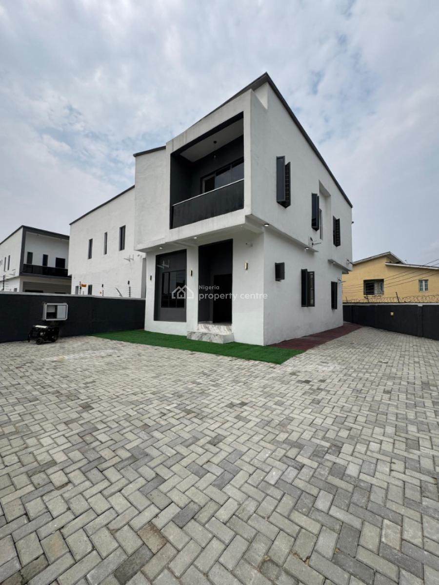 Luxury 4 Beduplex Detached  with a Massive Self Compound, Abraham Adesanya Axis Lekki-epe Expressway, Ajiwe, Ajah, Lagos, Detached Duplex for Sale