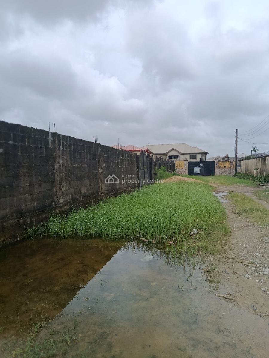 Full Plot of Land Fenced Round with Gate in an Estate, Even Estate, Badore, Ajah, Lagos, Residential Land for Sale