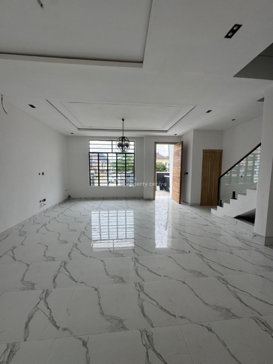 Detailed 4 Bedroom Self Compound Terrace Duplex W/ Bq in an Estate, Idado, Lekki, Lagos, Terraced Duplex for Sale