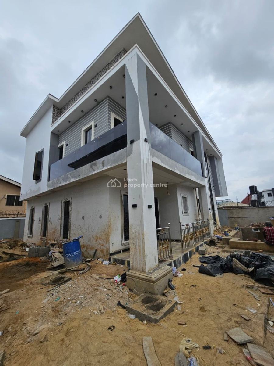 Awesome 5 Bedroom Fully Detached Duplexes with Bq and Swimming Pool, Gbagada, Lagos, Detached Duplex for Sale