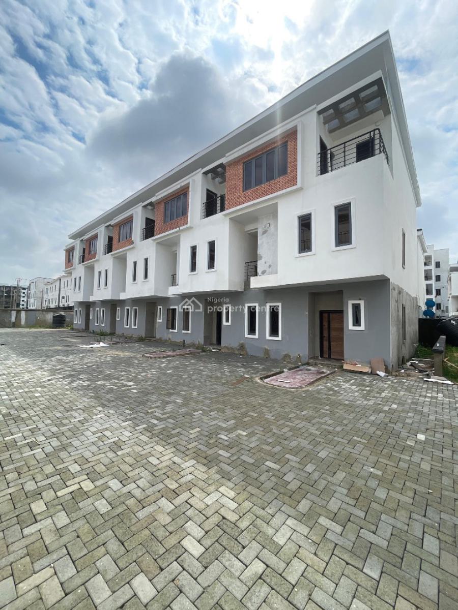 Exquisite 4 Bedroom Terrace Duplex with a Bq in a Serene Environment, Ikate, Lekki, Lagos, House for Sale