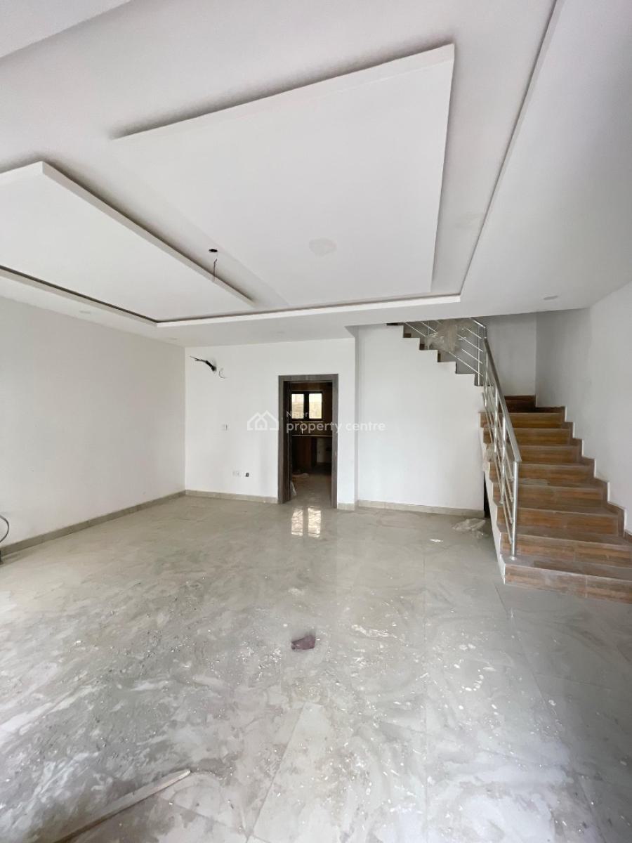 Exquisite 4 Bedroom Terrace Duplex with a Bq in a Serene Environment, Ikate, Lekki, Lagos, House for Sale