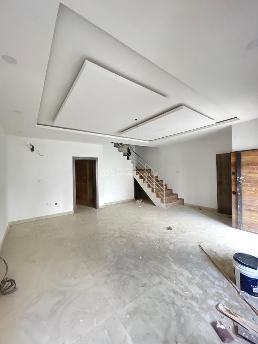 Exquisite 4 Bedroom Terrace Duplex with a Bq in a Serene Environment, Ikate, Lekki, Lagos, House for Sale