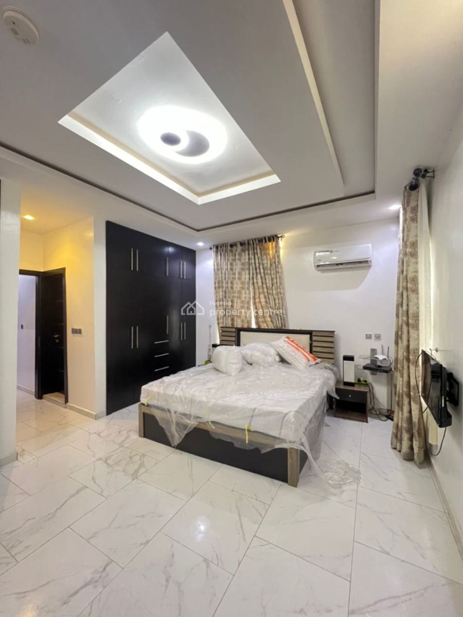 Furnished 4 Bedroom Fully Detached Duplex with furnished Bq, Comes W, Atican Beach View Estate, Ogombo Road Off Abraham Adesanya, Ajah Lagos, Ogombo, Ajah, Lagos, Detached Duplex for Rent