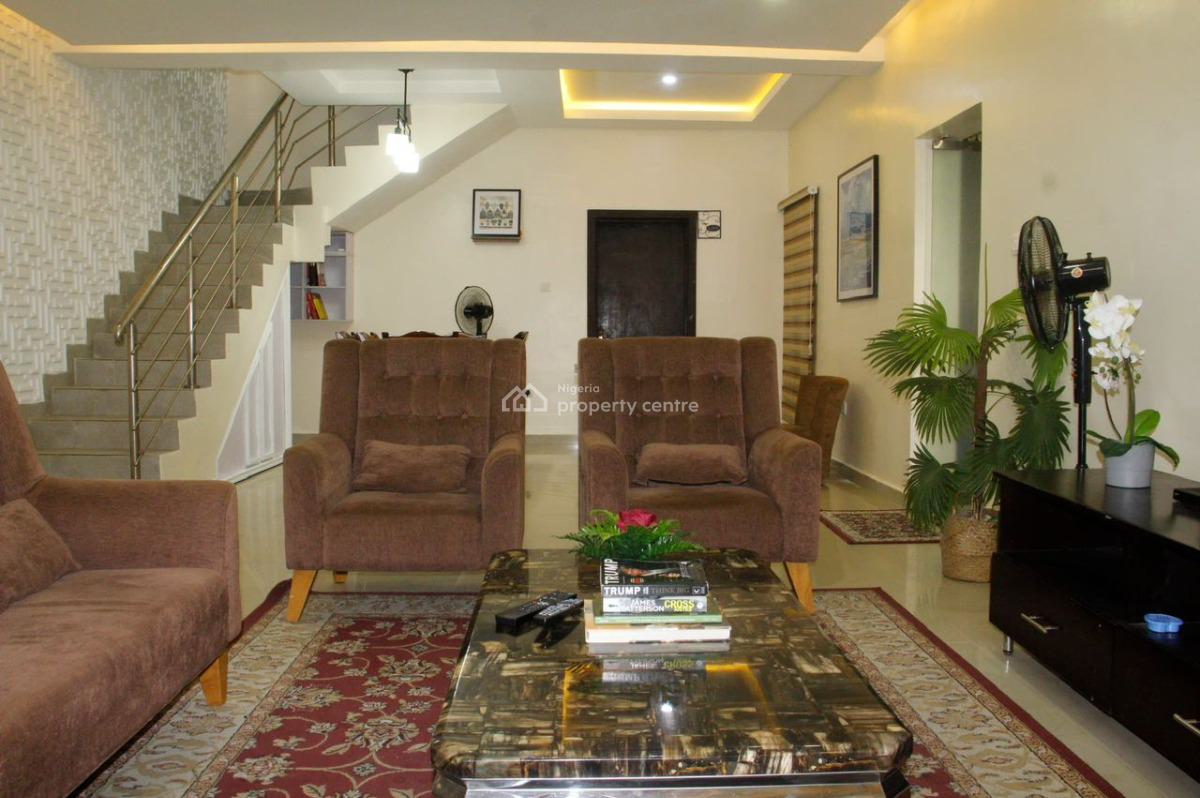 Fully Furnished 3 Bedroom Terrace Duplex with Bq & Inverter, Estate on Orchid Road, Lekki, Lagos, Terraced Duplex for Sale
