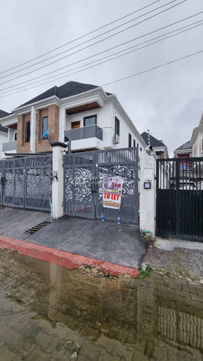 4bedroom Fully Detached Duplex Available in a Secured Estate, Chevron, Lekki, Lagos, Detached Duplex for Rent