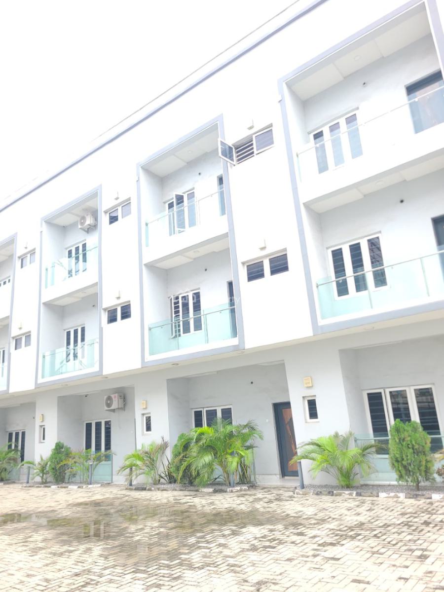 Luxury 4 Bedrooms Terraced Duplex with Excellent Facilities, Ajah, Lagos, Terraced Duplex for Rent