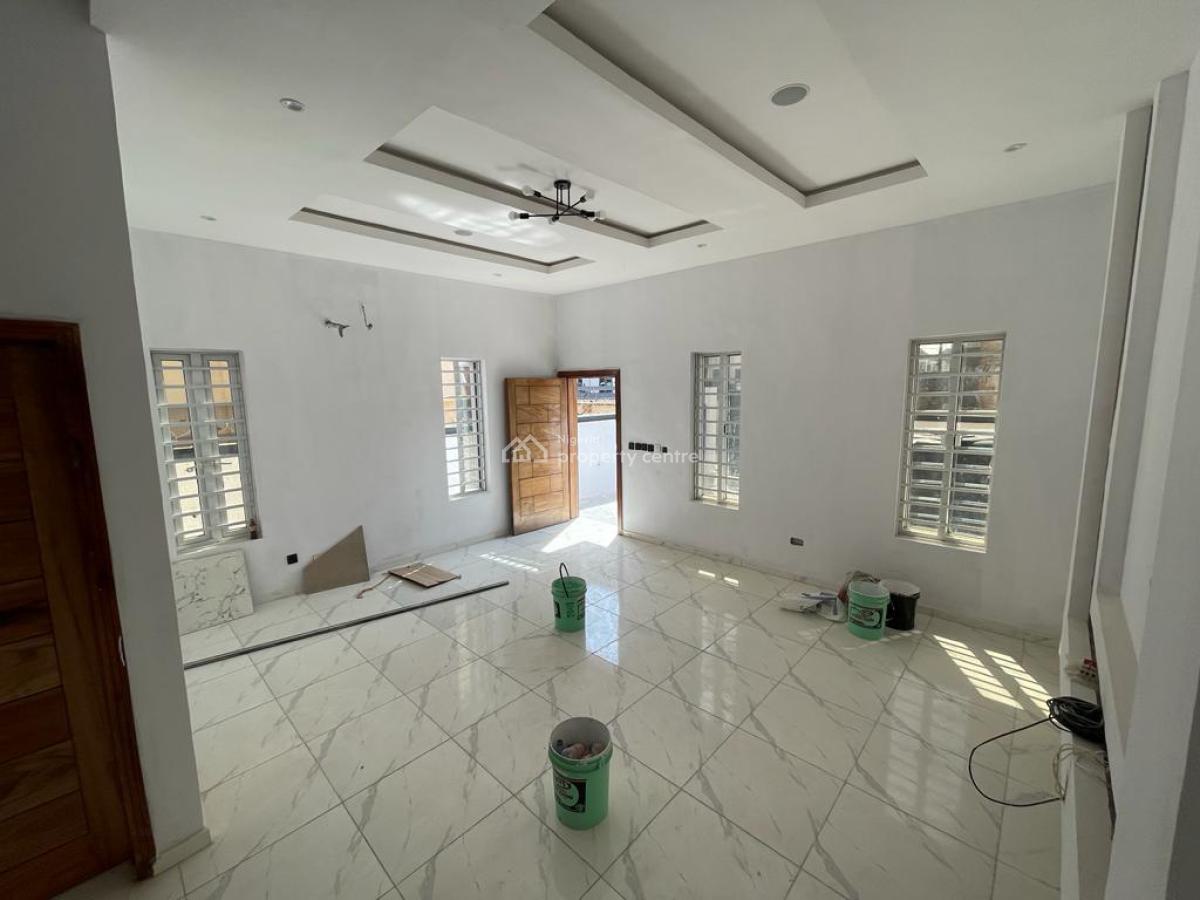 Excellent 3 Bedroom Semi Detached Duplex with a Bq and a Self Compound, Agungi, Lekki, Lagos, House for Sale