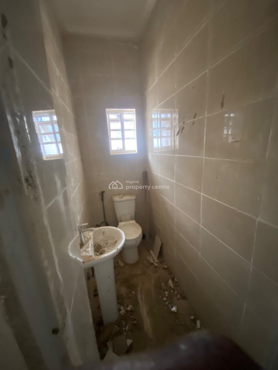 Massive 2 Bedroom Flat, Ground Floor, Tarred Road, By Shafa, Wuye, Abuja, Flat / Apartment for Rent