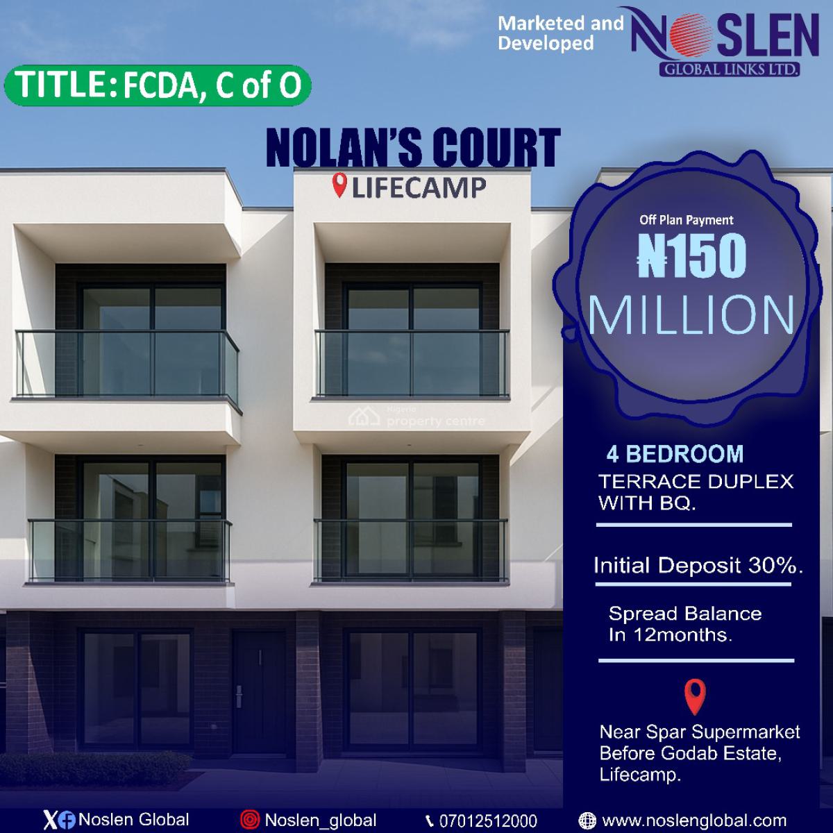 Lands and Buildings, Idu Industrial Layout, Asokoro District, Abuja, Mixed-use Land for Sale