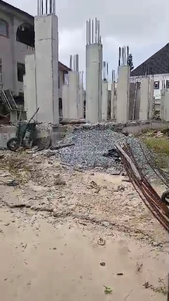Well Shaped Land of Approximately 530sqm with Substructure, Off Admiralty Road, Lekki Phase 1, Lekki, Lagos, Residential Land for Sale