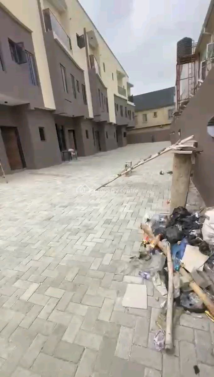 Newly Built N Neatly Finished 4 Bedroom Terraced Duplex, Off Yetunde Brown Road, Ifako, Gbagada, Lagos, Terraced Duplex for Sale