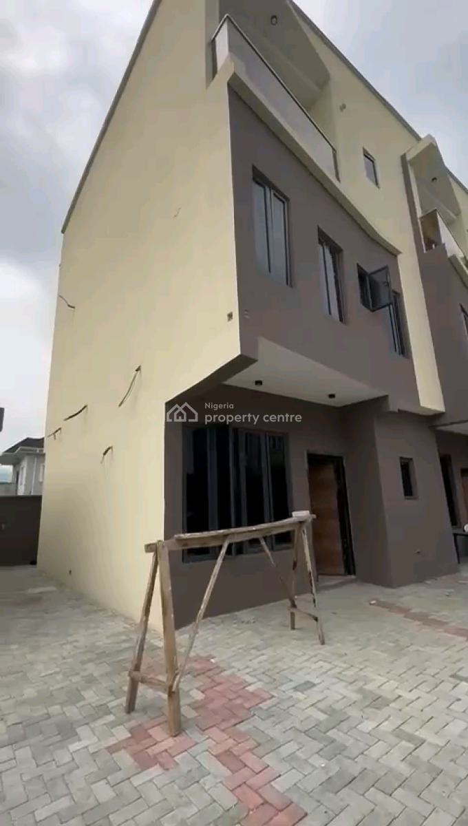 Newly Built N Neatly Finished 4 Bedroom Terraced Duplex, Off Yetunde Brown Road, Ifako, Gbagada, Lagos, Terraced Duplex for Sale