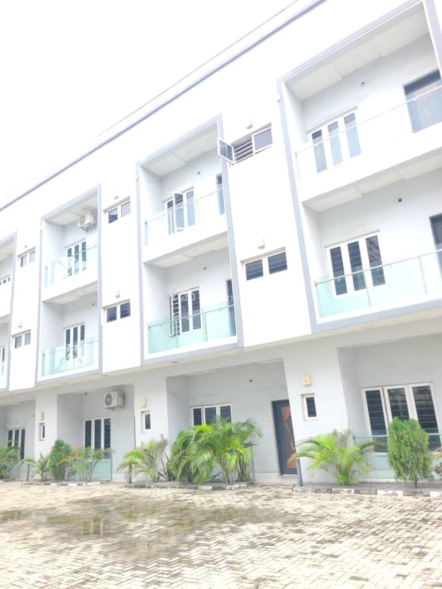 Newly Built 4 Bedroom Terrace Duplex, Mobil Road, Ajah, Lagos, Terraced Duplex for Rent