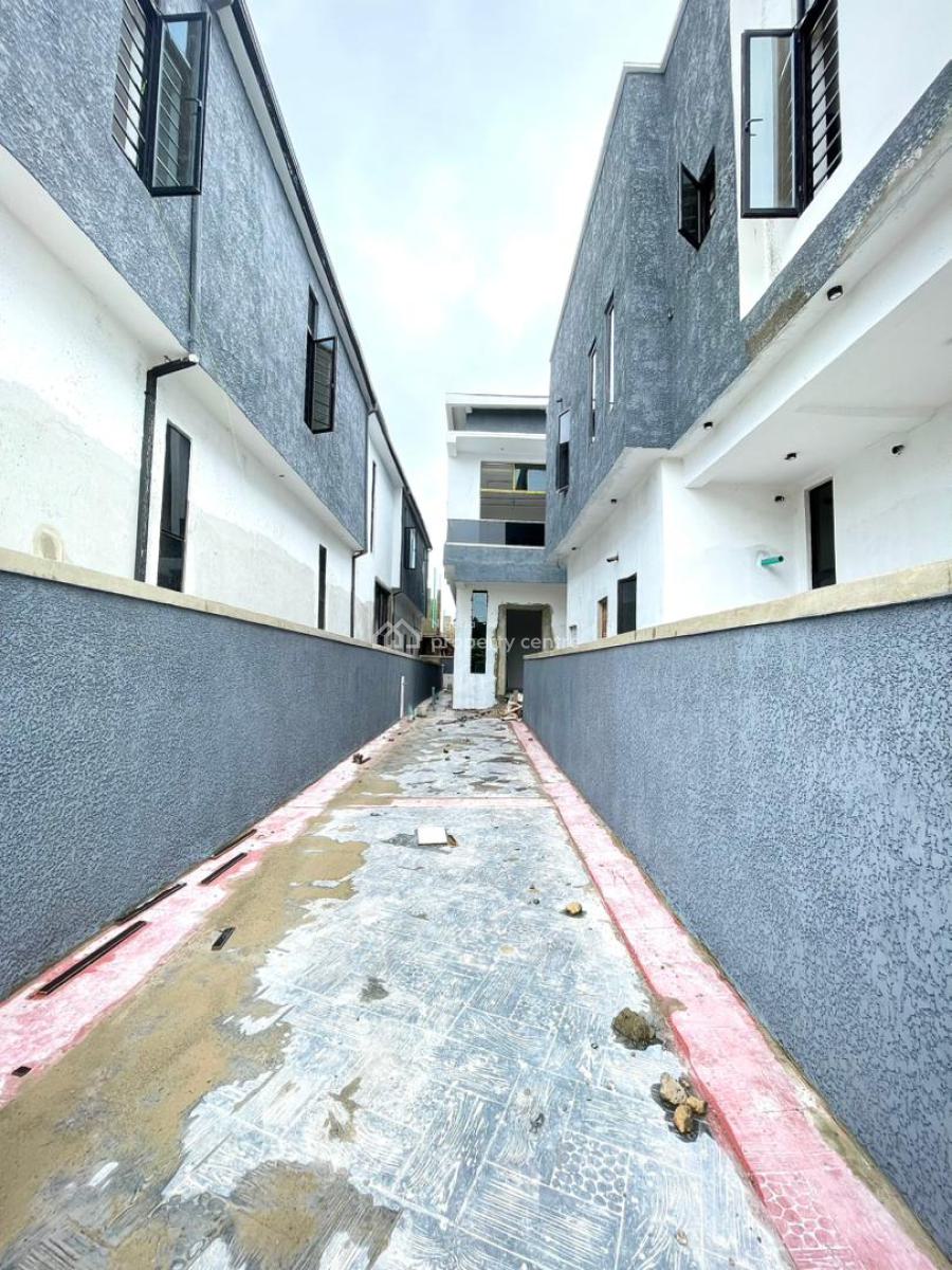 Newly Built 4 Bedroom Fully Detached Duplex Still on Construction, Sangotedo, Ajah, Lagos, Detached Duplex for Sale