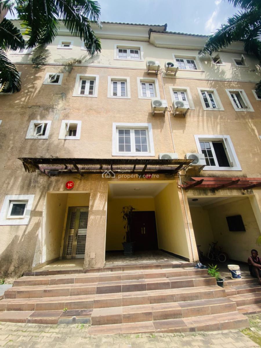 Serviced 4 Bedrooms Duplex with Bq, Asokoro District, Abuja, Terraced Duplex for Rent