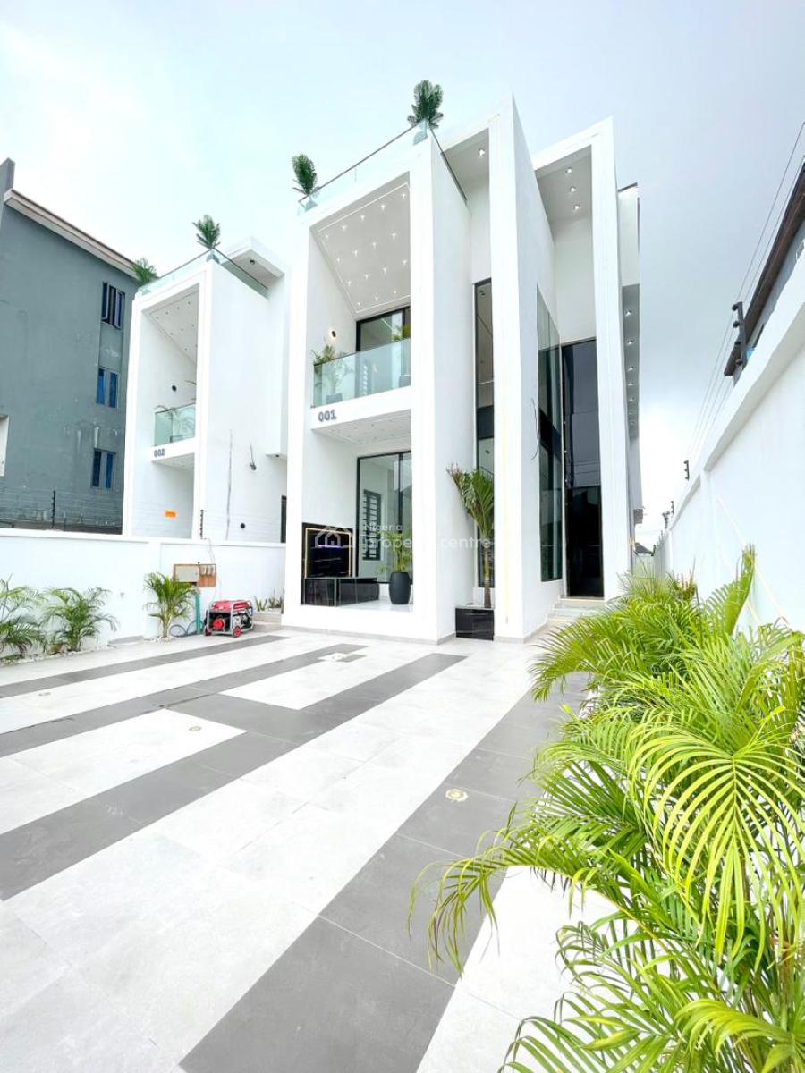 Newly Built 5 Bedroom Fully Detached Duplex with Pool and Bq, Ikota, Lekki, Lagos, Detached Duplex for Sale