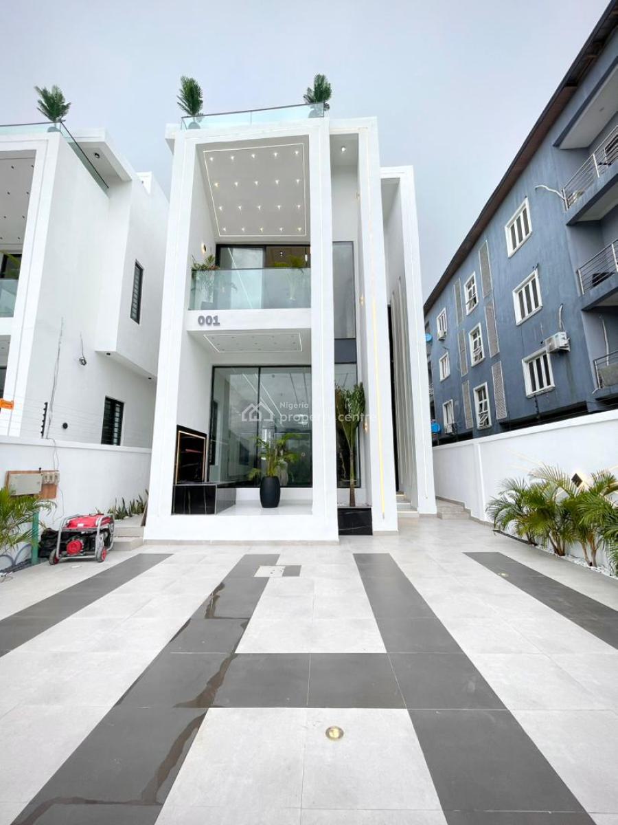 Newly Built 5 Bedroom Fully Detached Duplex with Pool and Bq, Ikota, Lekki, Lagos, Detached Duplex for Sale