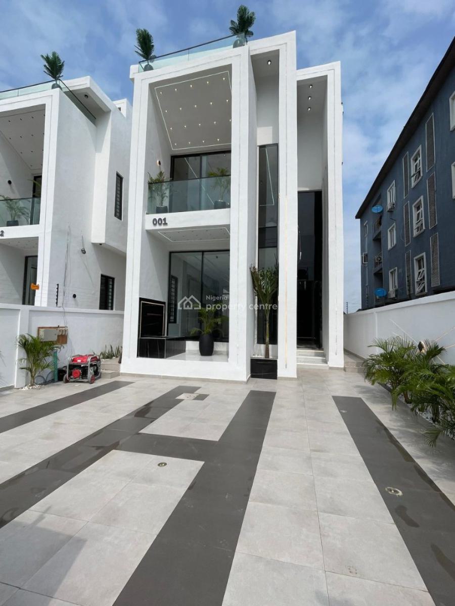 Full Luxury 5 Bedroom Fully Detached Duplex, Eleganza Tollgate Chevron, Lekki, Lagos, Detached Duplex for Sale