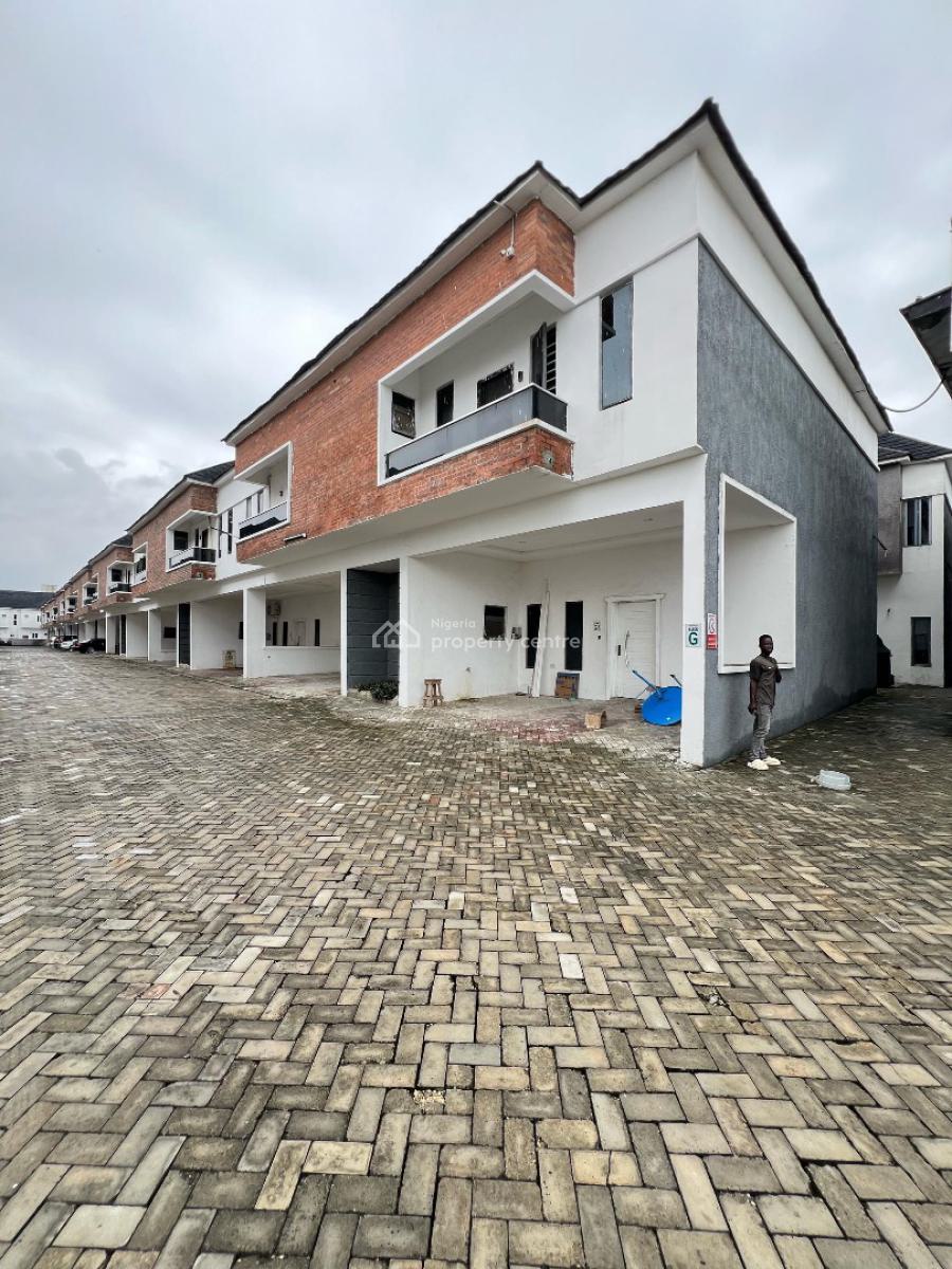 Most Affordable 4 Bedroom Terrace Duplex in Serene Estate, Orchid Road, Lekki, Lagos, Terraced Duplex for Sale