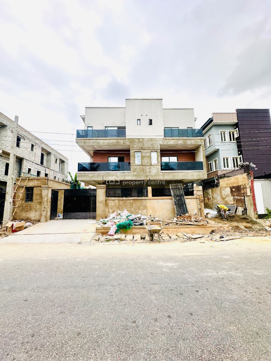Smartly Built 4 Bedroom Semi Detached Duplex with a Room Bq, Gra, Ogudu, Lagos, Semi-detached Duplex for Sale