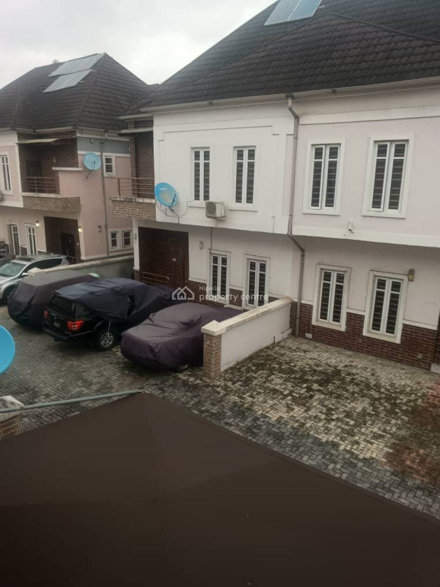 Modern Clean Spacious 4 Bedroom Semi-detached Duplex + Bq (3 Cars Park), Road 5, Royal View Estate, Ikota School Bus Stop, Ikota, Lekki, Lagos, Semi-detached Duplex for Sale