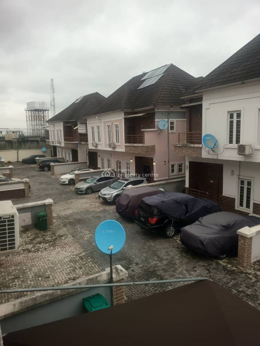 Modern Clean Spacious 4 Bedroom Semi-detached Duplex + Bq (3 Cars Park), Road 5, Royal View Estate, Ikota School Bus Stop, Ikota, Lekki, Lagos, Semi-detached Duplex for Sale