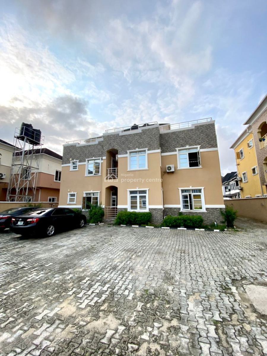 Luxury 3 Bedroom Pent-house with Bq, Chevron Drive, Chevron, Lekki, Lagos, Flat / Apartment for Rent